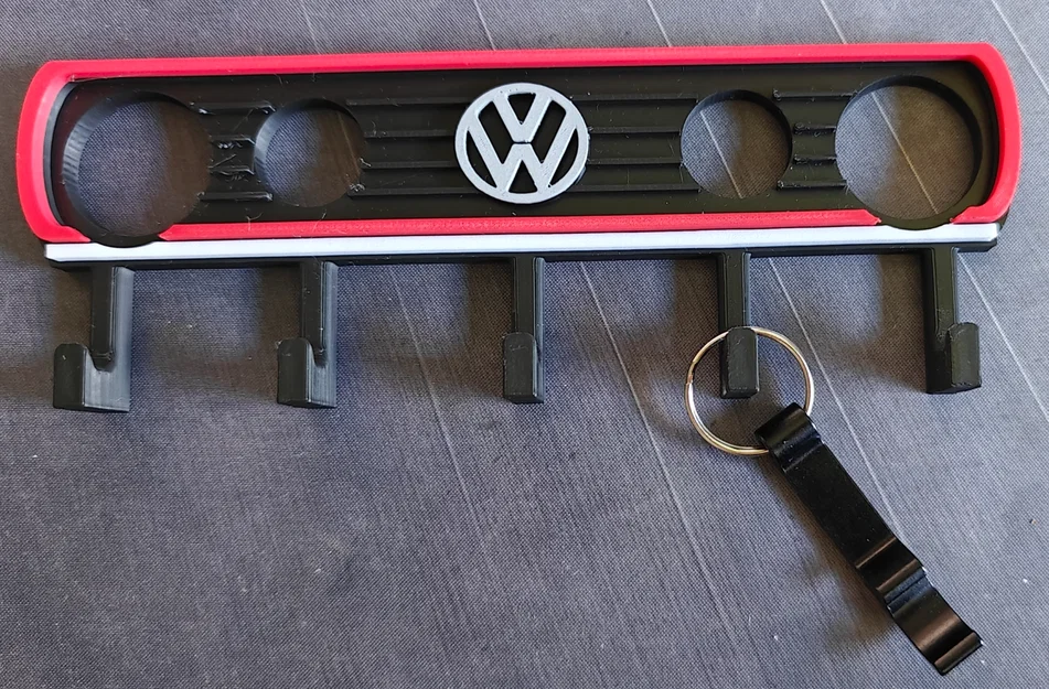 Giá treo chìa khóa Volkswagen Golf Mk2 - Phụ kiện decor độc đáo - Image 3