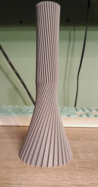 Bình hoa xoắn ốc 3D hiện đại - Thiết kế trang trí độc đáo - Image 2