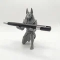 Mô hình Anubis giữ bút – Giá đỡ bút thần thoại Ai Cập cực chất - Thumbnail 1
