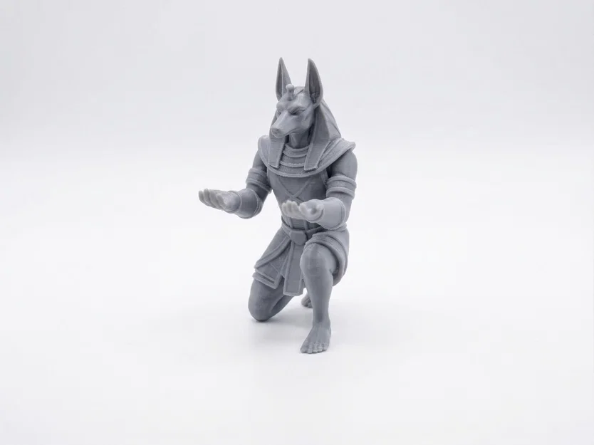 Mô hình Anubis giữ bút – Giá đỡ bút thần thoại Ai Cập cực chất - Image 2