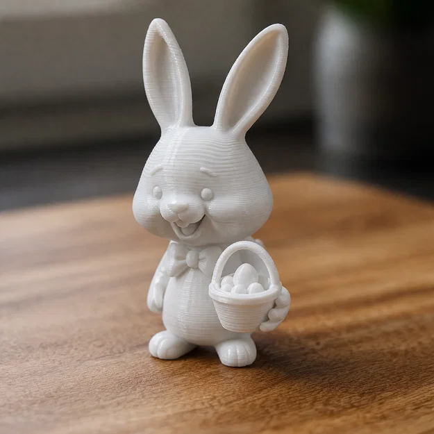 Mô hình chú thỏ Phục sinh 3D trang trí đáng yêu - Image 1