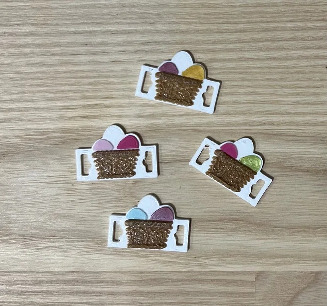 Phụ kiện trang trí dây giày hình trứng Phục sinh - Image 2