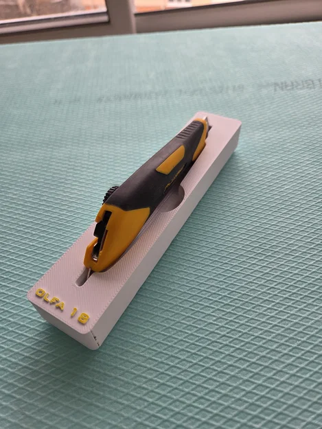 Khay đựng dao rọc giấy Olfa L-5 chuẩn Gridfinity tiện lợi - Image 1