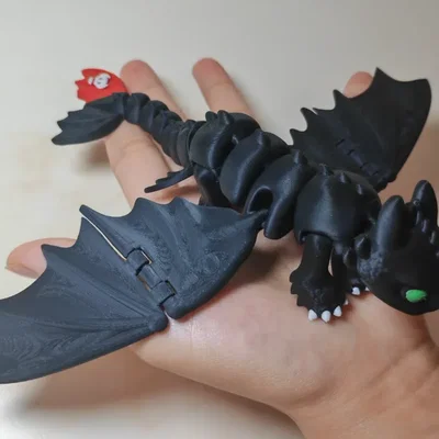 Bộ sưu tập mô hình động vật khớp nối 3D: Rồng, Kỳ giông và Tê tê