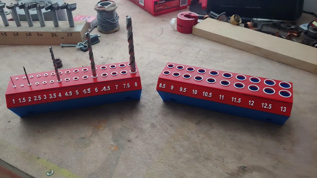 Giá Đỡ Mũi Khoan Hệ Mét Hai Hàng (1 - 13 mm) - Image 2