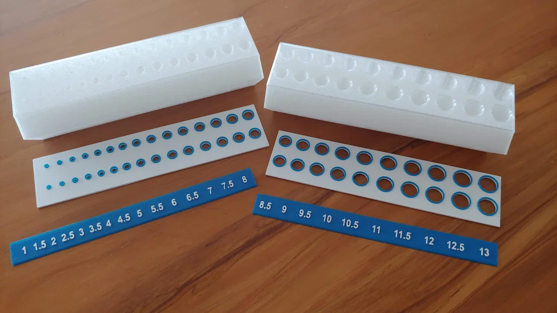 Giá Đỡ Mũi Khoan Hệ Mét Hai Hàng (1 - 13 mm) - Image 3