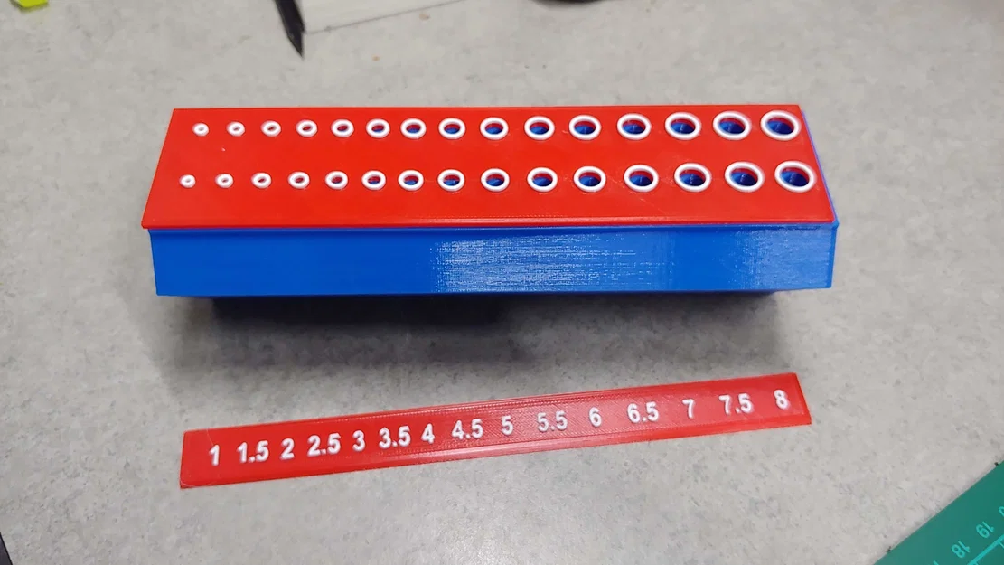 Giá Đỡ Mũi Khoan Hệ Mét Hai Hàng (1 - 13 mm) - Image 4