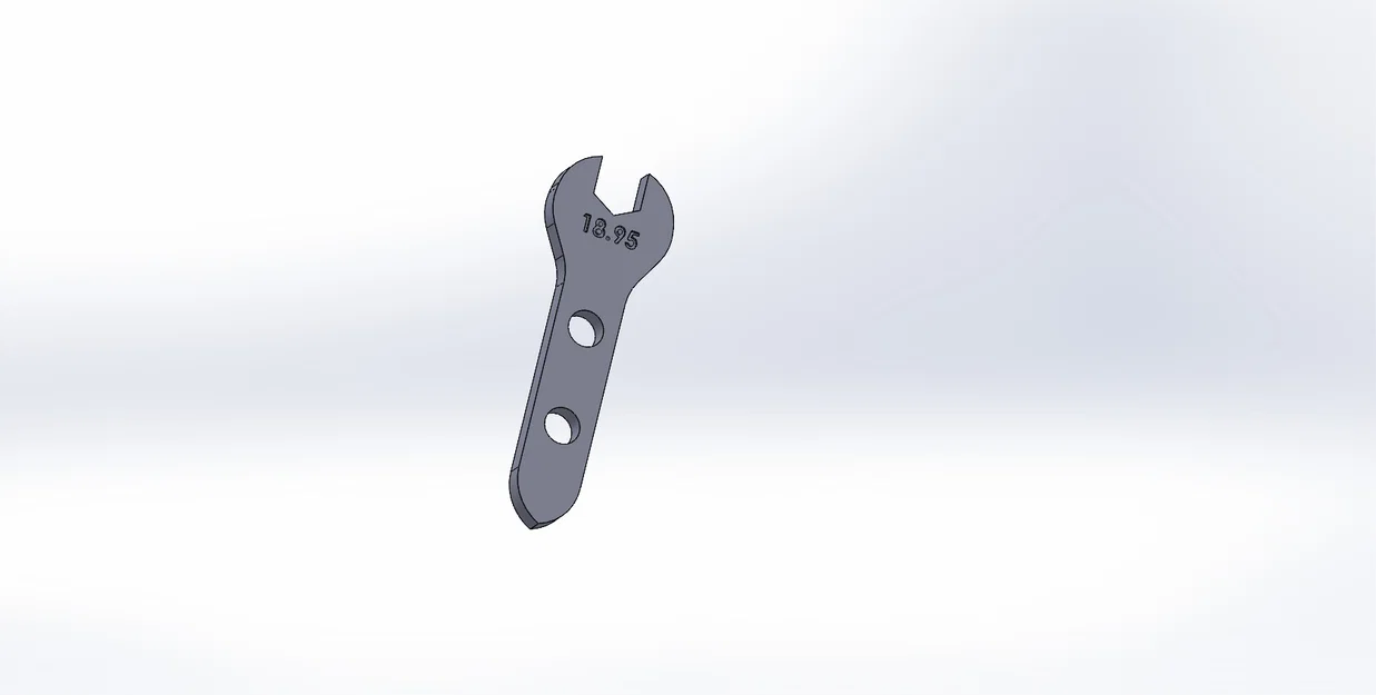 Bộ cờ lê 3D chuyên dụng cho rắc co nhiên liệu (3 kích cỡ) - Image 1