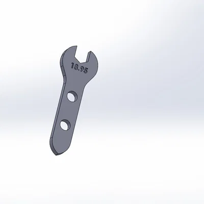 Bộ cờ lê 3D chuyên dụng cho rắc co nhiên liệu (3 kích cỡ)