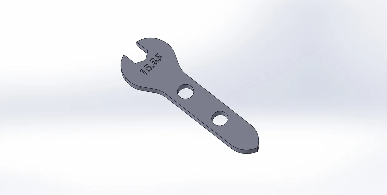 Bộ cờ lê 3D chuyên dụng cho rắc co nhiên liệu (3 kích cỡ) - Image 3