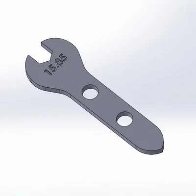 Bộ cờ lê 3D chuyên dụng cho rắc co nhiên liệu (3 kích cỡ)