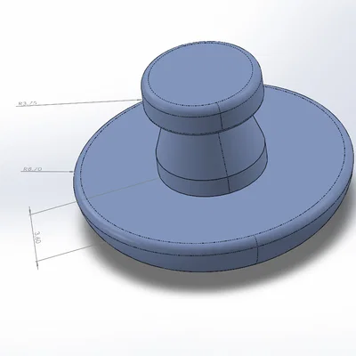Miếng lót chân ghế 3D (Patin de Chaise) giúp bảo vệ sàn nhà