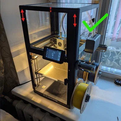 Vỏ máy in tối ưu hơn cho Flashforge AD5X