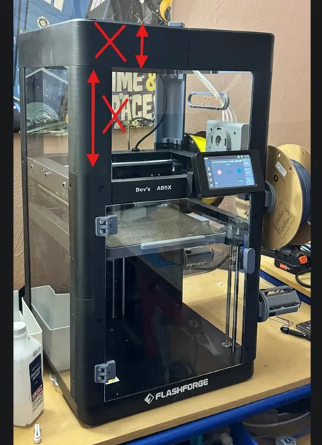 Vỏ máy in tối ưu hơn cho Flashforge AD5X - Image 3