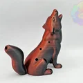 Mô hình sói hú 3D - Đồ chơi còi thổi độc đáo và thú vị - Thumbnail 1