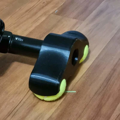 Đế lót chân bằng bóng tennis cho máy tập Van Rysel D100 (ống 40.3 mm)