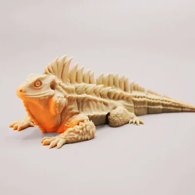 Mô hình kỳ đà Iguana khớp nối sinh động - Realistic Articulated Iguana