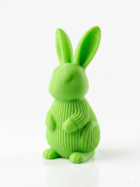 Chú Thỏ Vân Sọc Dễ Thương – Mô Hình Bunny (In Dễ Dàng, Không Cần Support) - Image 3