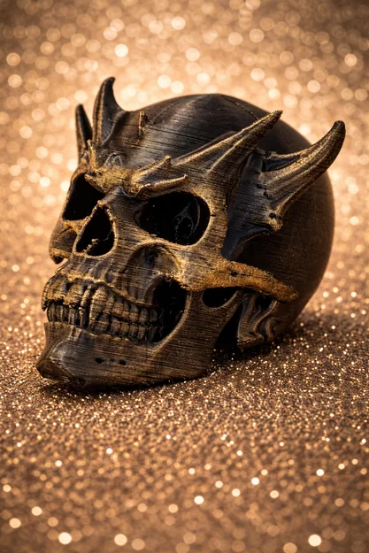 Đầu Lâu Alien – Mẫu In 3D Dark Fantasy Với Độ Chi Tiết Cực Cao - Image 1