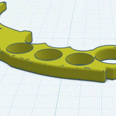 Mô hình dao Karambit 3D mô phỏng phong cách game ấn tượng