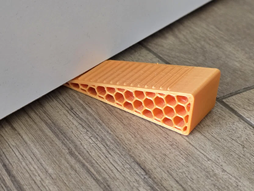 Cục chặn cửa hiện đại, vượt thời gian v2 họa tiết Honeycomb - Image 1