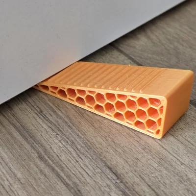 Cục chặn cửa hiện đại, vượt thời gian v2 họa tiết Honeycomb