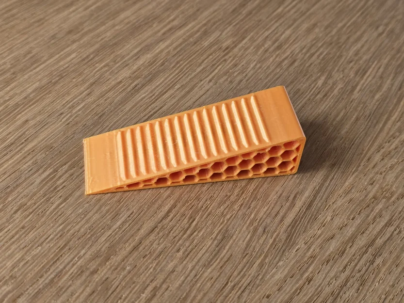 Cục chặn cửa hiện đại, vượt thời gian v2 họa tiết Honeycomb - Image 2