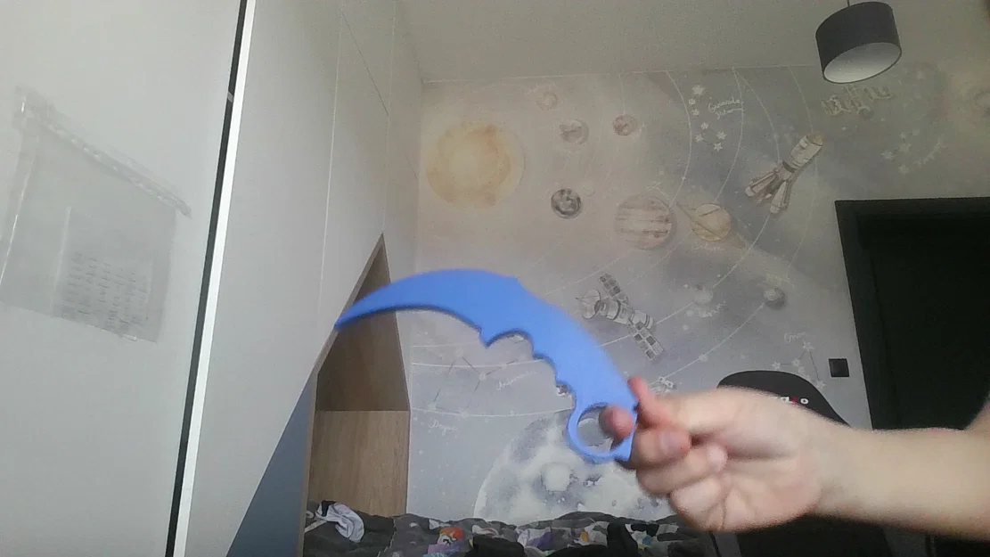 Mô hình dao Karambit in 3D - Phụ kiện giải trí cá tính - Image 1