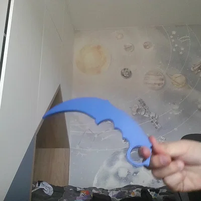 Mô hình dao Karambit in 3D - Phụ kiện giải trí cá tính