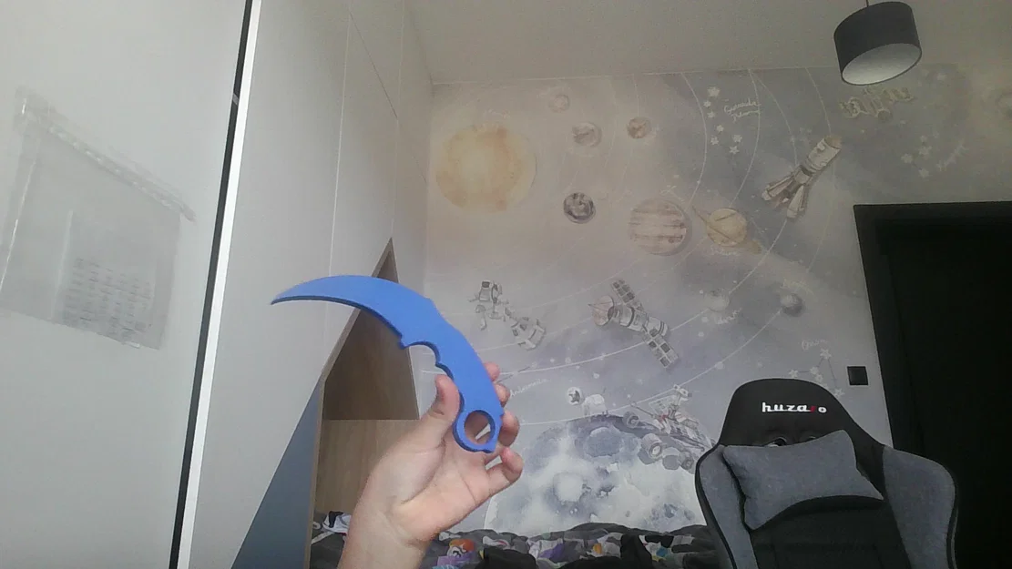Mô hình dao Karambit in 3D - Phụ kiện giải trí cá tính - Image 2
