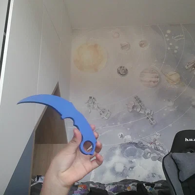 Mô hình dao Karambit in 3D - Phụ kiện giải trí cá tính