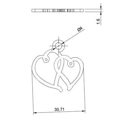 Interlocking Hearts - Hai Trái Tim Lồng Nhau