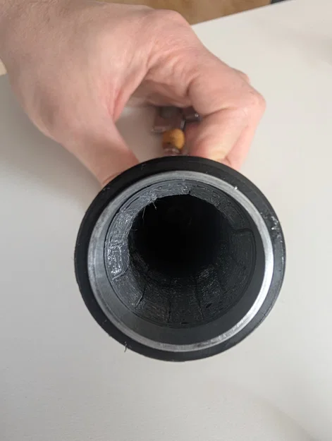 Bộ chuyển đổi pin 21700 cho đèn lặn TillyTec Maxi (Adapter 3D) - Image 2