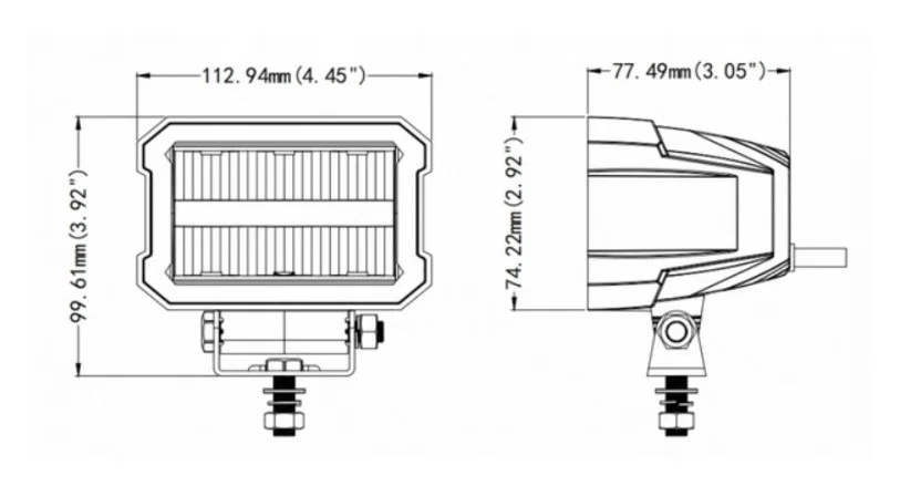 Ngàm gắn đèn LED lưới tản nhiệt cho Mercedes Vito Viano Marco Polo W639 - Image 6