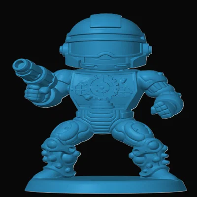 Mô hình Roboto Chibi (Masters of the Universe) - File in 3D độc đáo