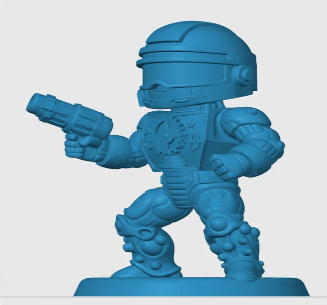 Mô hình Roboto Chibi (Masters of the Universe) - File in 3D độc đáo - Image 2