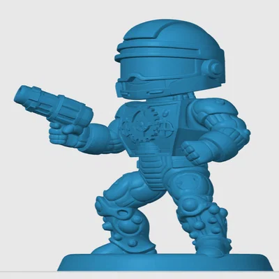 Mô hình Roboto Chibi (Masters of the Universe) - File in 3D độc đáo