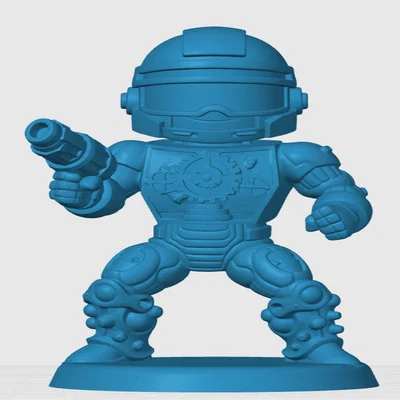 Mô hình Roboto Chibi (Masters of the Universe) - File in 3D độc đáo