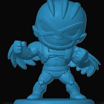 Mô hình Stratos Masters of the Universe phiên bản Chibi in 3D