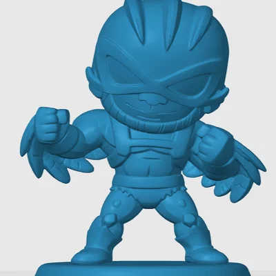 Mô hình Stratos Masters of the Universe phiên bản Chibi in 3D