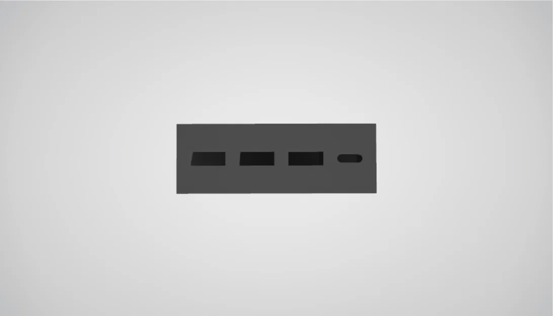 Đế giữ USB tiện lợi (3 cổng USB-A và 1 cổng USB-C) - Image 2