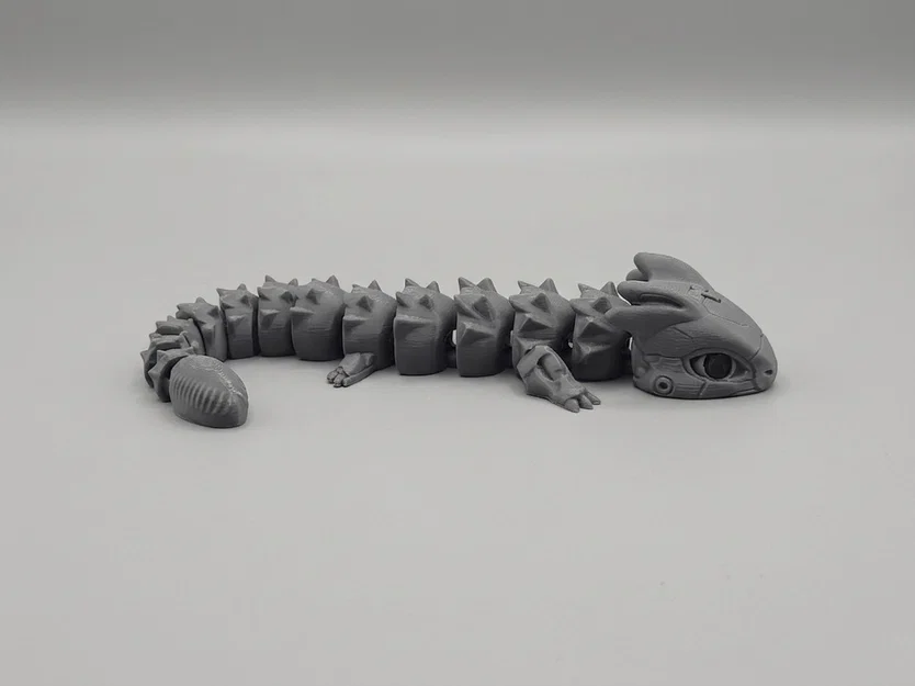 Mô hình rồng máy Flexi Mecha Dragon in 3D linh hoạt cực đẹp - Image 1