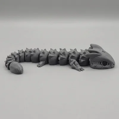 Mô hình rồng máy Flexi Mecha Dragon in 3D linh hoạt cực đẹp