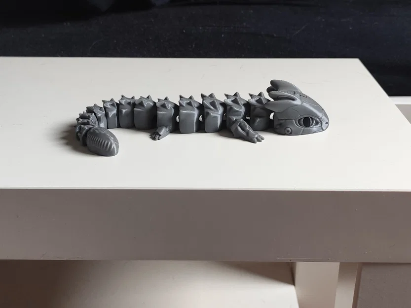 Mô hình rồng máy Flexi Mecha Dragon in 3D linh hoạt cực đẹp - Image 2