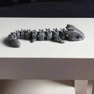 Mô hình rồng máy Flexi Mecha Dragon in 3D linh hoạt cực đẹp