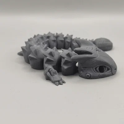 Mô hình rồng máy Flexi Mecha Dragon in 3D linh hoạt cực đẹp