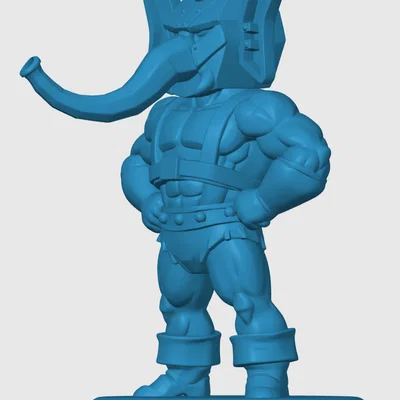 Mô hình Chibi Snout-Spout: Nhân vật Masters of the Universe in 3D