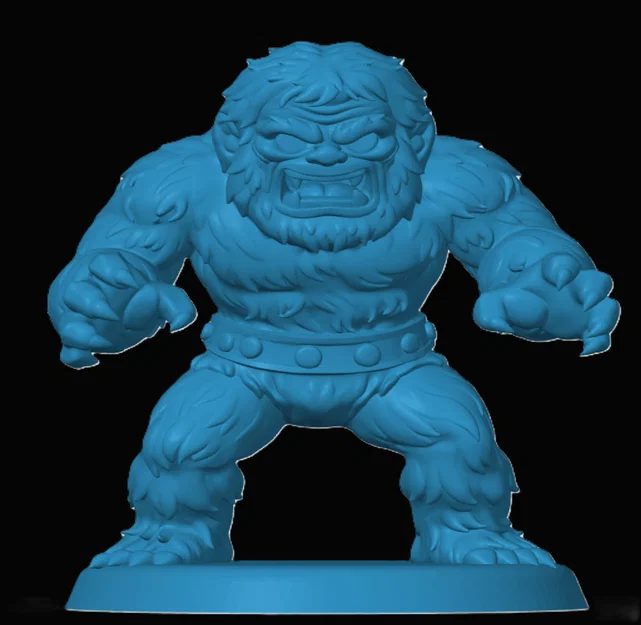 Mô hình 3D nhân vật Moss Man phong cách Chibi độc đáo - Image 1