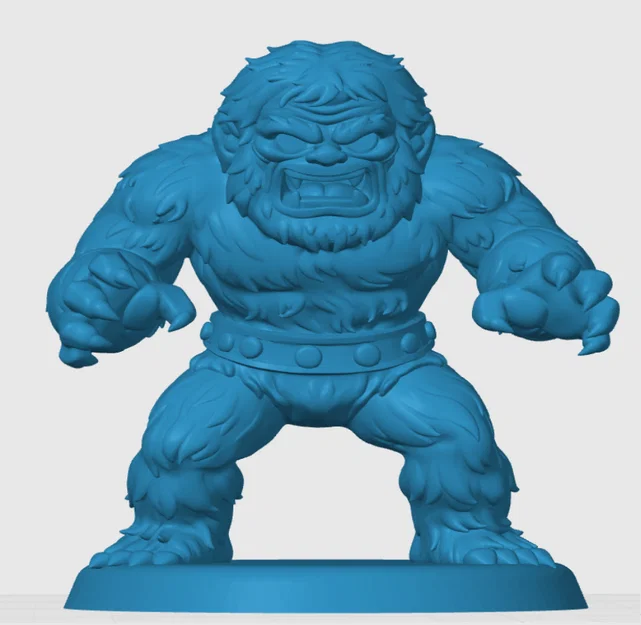 Mô hình 3D nhân vật Moss Man phong cách Chibi độc đáo - Image 3