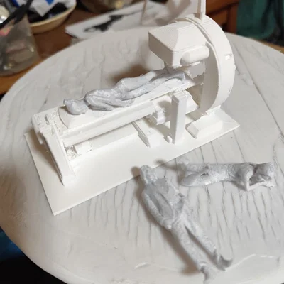 Mô hình máy chụp CT (CT scanner)